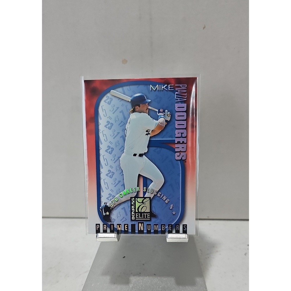 1998 Donruss Elite - Prime Numbers Mike Piazza #5C 446/576